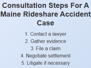 Steps to Hiring a Maine Rideshare Lawyer